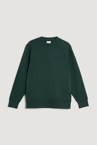 MELEGÍTŐFELSŐ GANT REG TONAL SHIELD C-NECK SWEAT - Kép 1