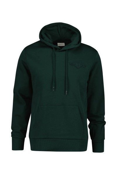 MIKINA GANT REG TONAL SHIELD HOODIE - Fotografia č. 1