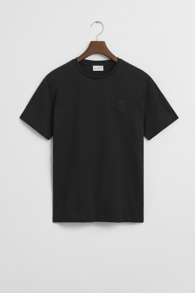 PÓLÓ GANT REG TONAL SHIELD SS T-SHIRT - Kép 1