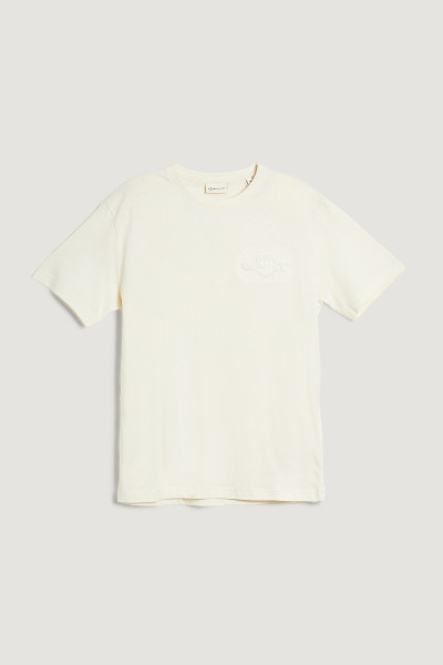 PÓLÓ GANT REG TONAL SHIELD SS T-SHIRT - Kép 1