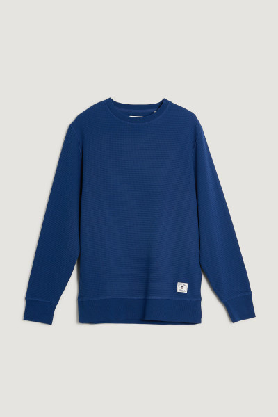 MIKINA GANT WAFFLE TEXTURE C-NECK - Fotografia č. 1
