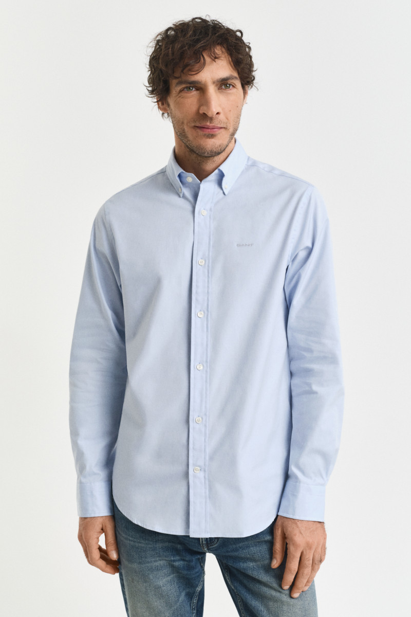 KOŠEĽA GANT REG PINPOINT OXFORD SHIRT LIGHT BLUE