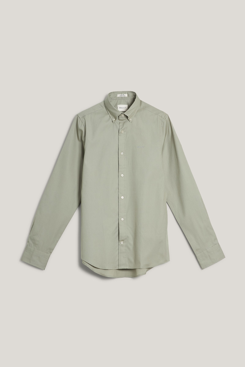KOŠEĽA GANT SLIM PINPOINT OXFORD SHIRT FADED SAGE