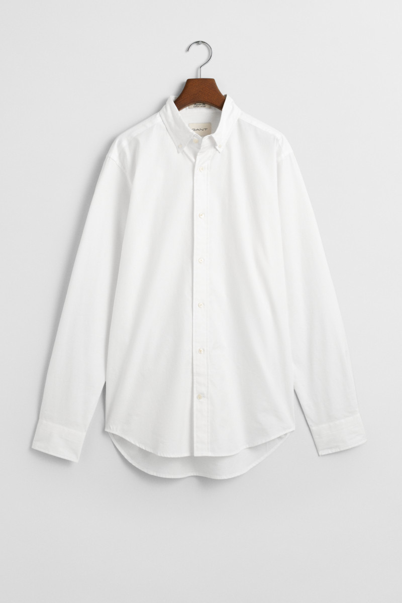 KOŠEĽA GANT REG PINPOINT OXFORD SHIRT WHITE