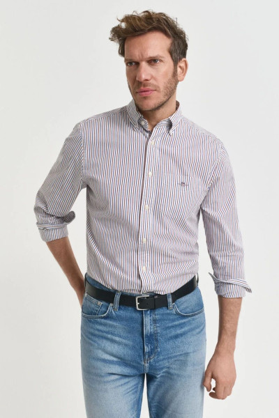 KOŠILE GANT REG CLASSIC POPLIN STRIPE - Fotografie č. 1