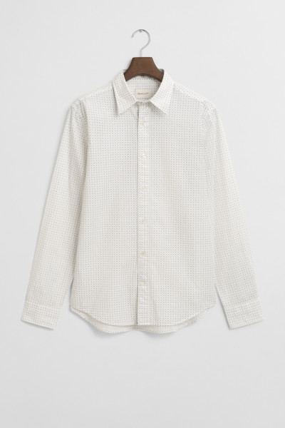 KOŠILE GANT REG MICRO PRINT SHIRT - Fotografie č. 1
