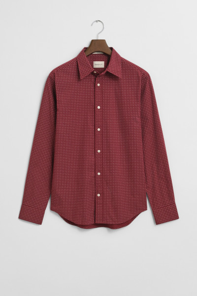 KOŠILE GANT REG MICRO PRINT SHIRT - Fotografie č. 1