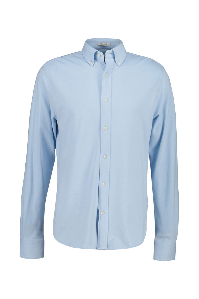 KOŠEĽA GANT REG JERSEY PIQUE STRETCH SHIRT CAPRI BLUE