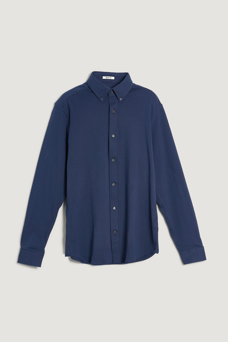 KOŠEĽA GANT REG JERSEY PIQUE STRETCH SHIRT MARINE
