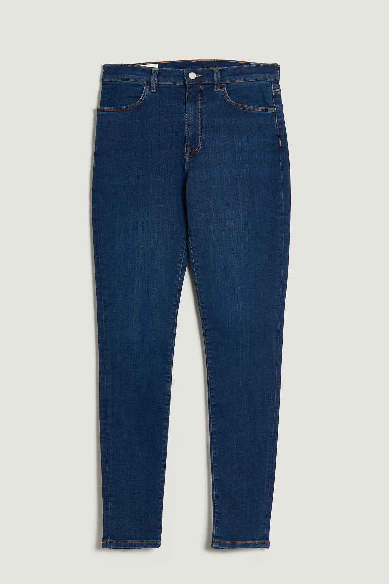 DŽÍNY GANT STRETCH SLIM FIT INDIGO DARK BLUE WORN IN