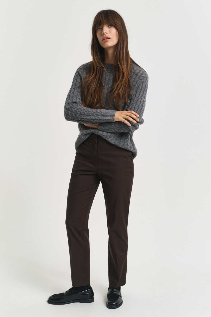 E-shop KALHOTY GANT SLIM SLACK DEEP BROWN