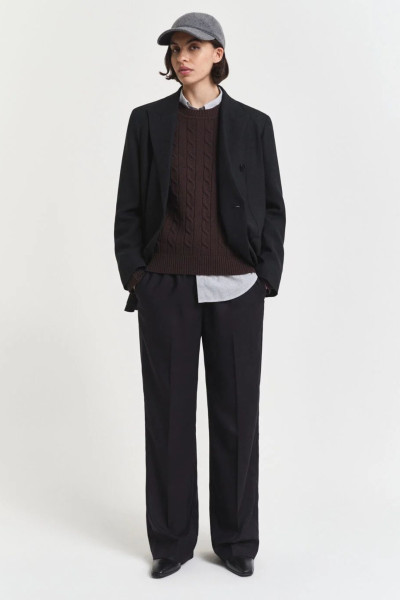 NADRÁG GANT WOOL BLEND PULL ON PANTS - Kép 1