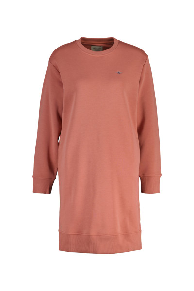 ŠATY GANT SHIELD C-NECK SWEAT DRESS - Fotografia č. 1