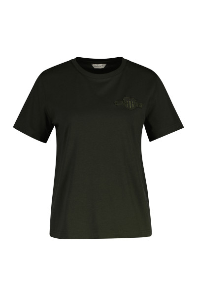 TRIČKO GANT REG TONAL SHIELD SS T-SHIRT - Fotografie č. 1