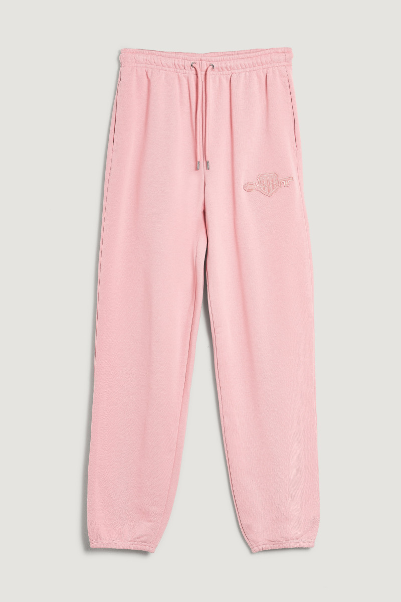 E-shop TEPLÁKY GANT REG TONAL SHIELD SWEATPANTS SUMMER ROSE