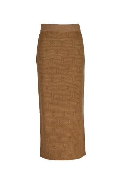 SUKŇA GANT MONOGRAM KNIT SKIRT - Fotografia č. 1