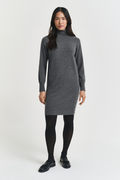 ŠATY GANT SUPERFINE LAMBSWOOL KNIT DRESS - Fotografie č. 1