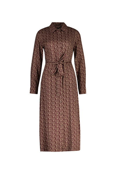 ŠATY GANT BELTED G PRINT SHIRT DRESS - Fotografia č. 1