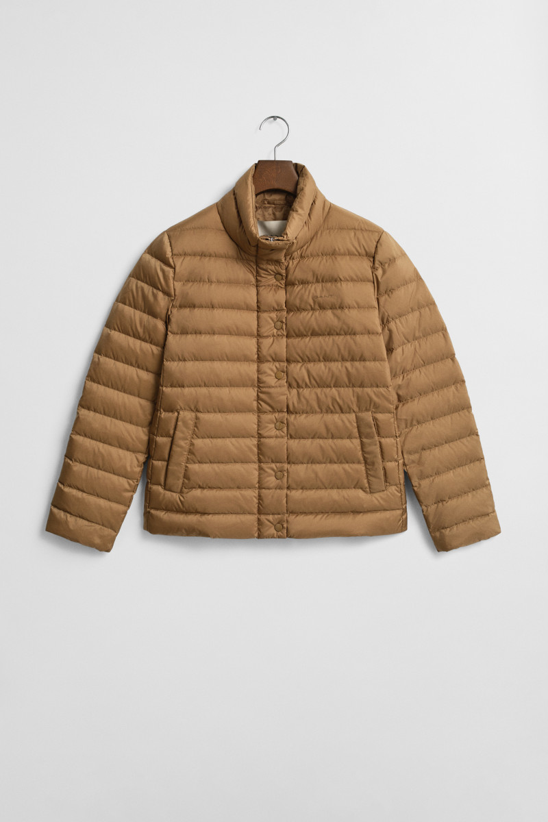 E-shop BUNDA GANT LIGHT DOWN JACKET WARM KHAKI
