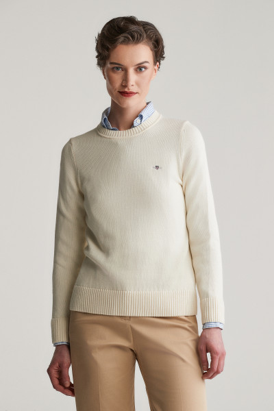 PULÓVER GANT CLASSIC COTTON C-NECK - Kép 1