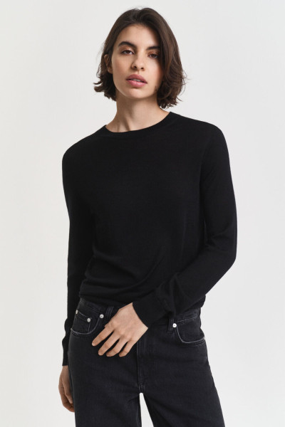 SVETER GANT FINE MERINO C-NECK - Fotografia č. 1