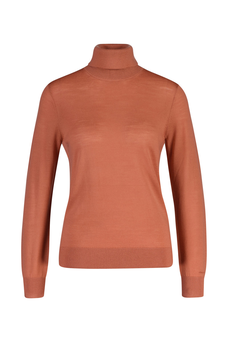 E-shop ROLÁK GANT FINE MERINO TURTLENECK FADED BRICK