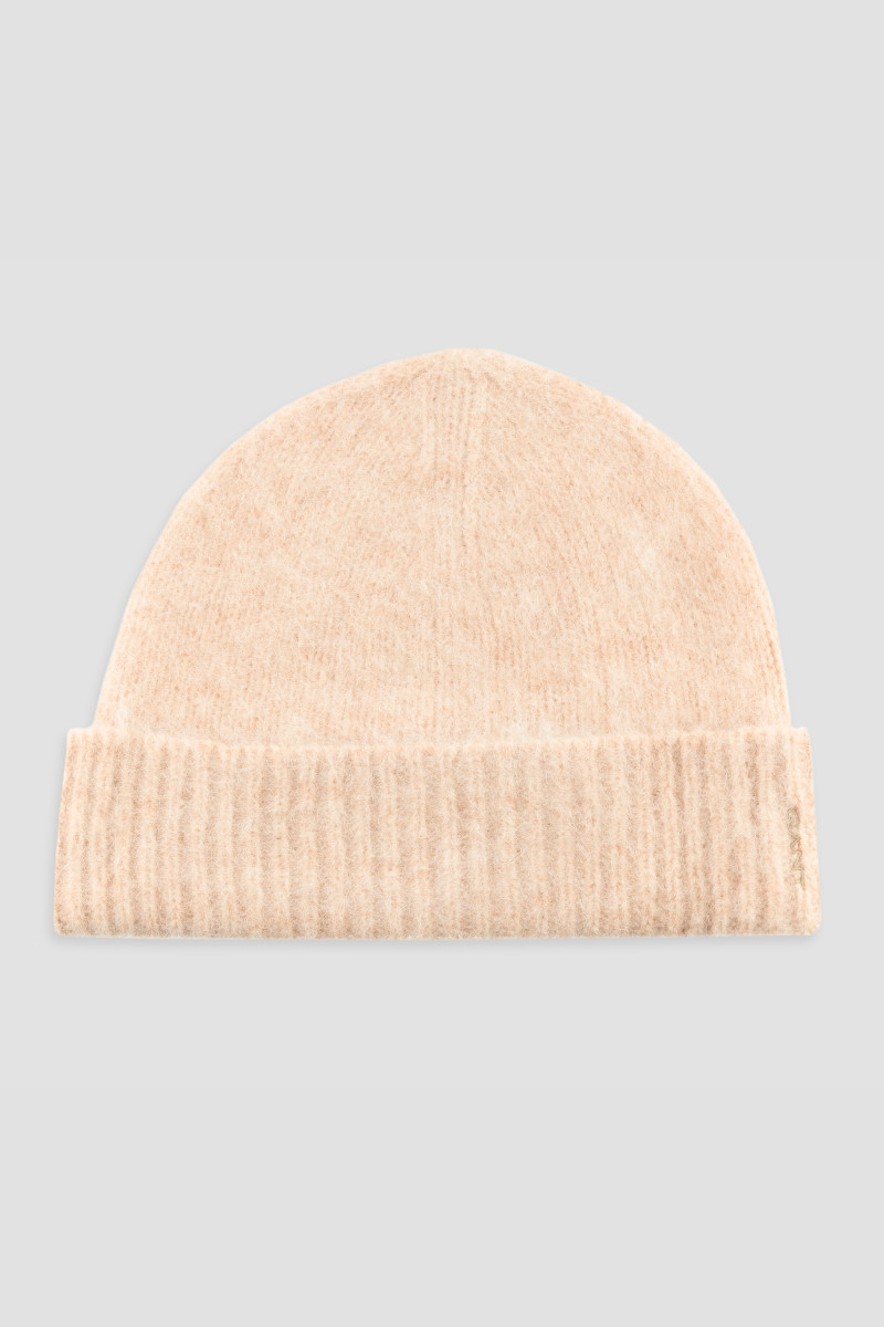 E-shop ČEPICE GANT FLUFFY ALPACA BEANIE TAUPE BEIGE