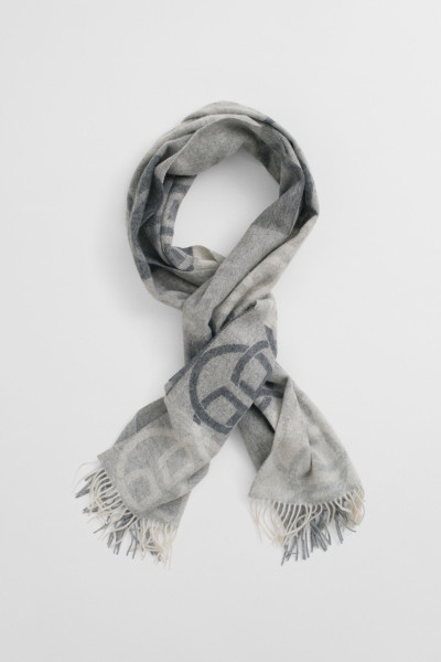 SÁL GANT MONOGRAM WOOL SCARF - Kép 1
