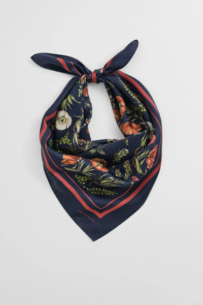 ŠATKA GANT FLORAL PRINT SILK SCARF - Fotografia č. 1