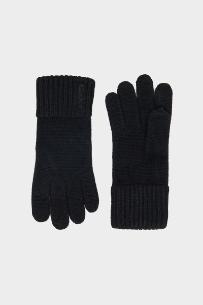 RUKAVICE GANT WOOL KNITTED GLOVES - Fotografie č. 1