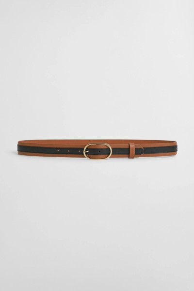 ÖV GANT STRIPE LEATHER BELT - Kép 1