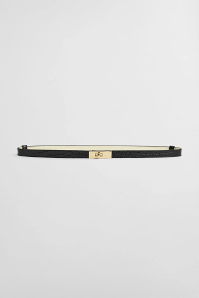 OPASEK GANT TURNLOCK BUCKLE CROCO BELT - Fotografie č. 1