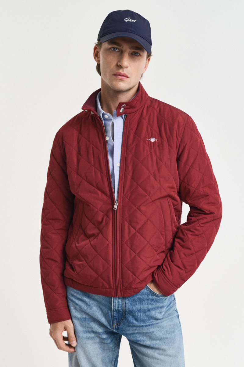E-shop BUNDA GANT QUILTED WINDCHEATER PLUMPED RED