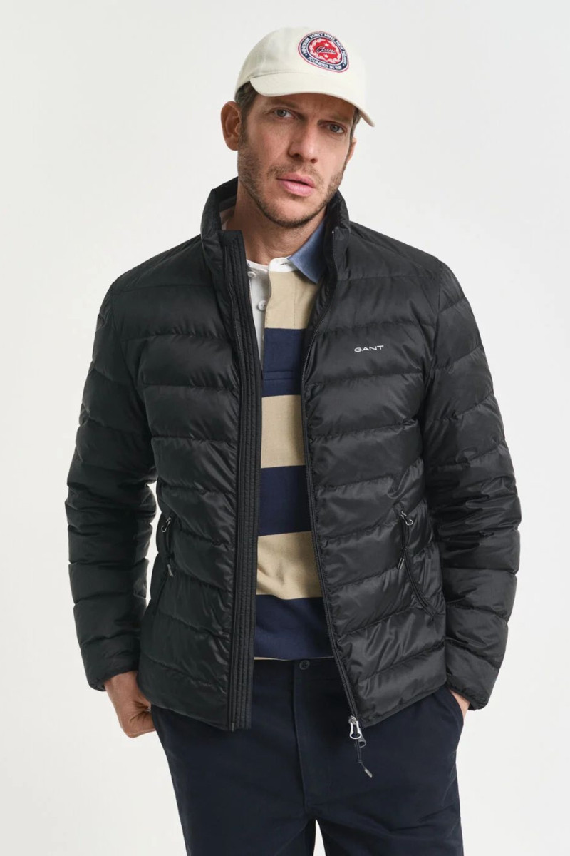 E-shop BUNDA GANT LIGHT DOWN JACKET BLACK