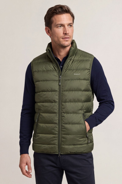 VESTA GANT LIGHT DOWN VEST - Fotografia č. 1