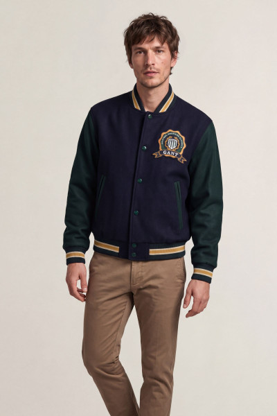 BUNDA GANT WOOL MIX VARSITY JACKET - Fotografia č. 1