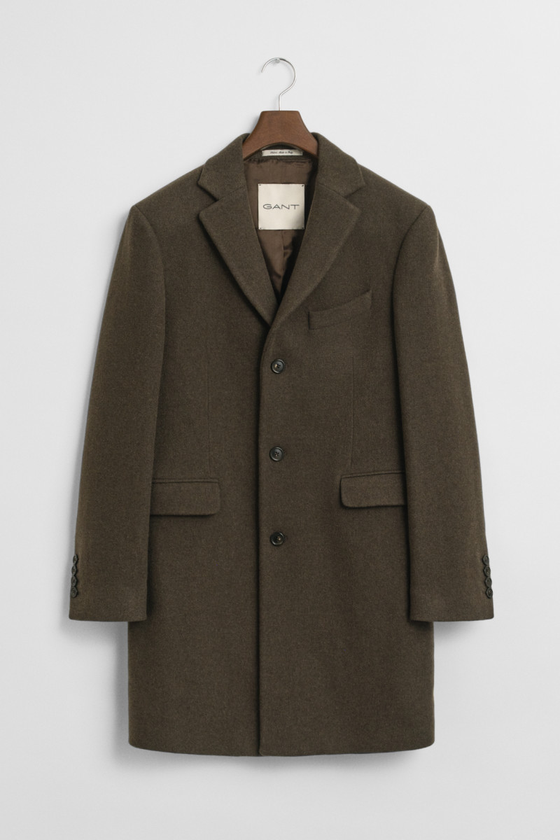 E-shop KABÁT GANT CLASSIC WOOL COAT COUNTRY GREEN