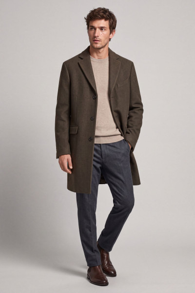 KABÁT GANT CLASSIC WOOL COAT - Fotografia č. 1