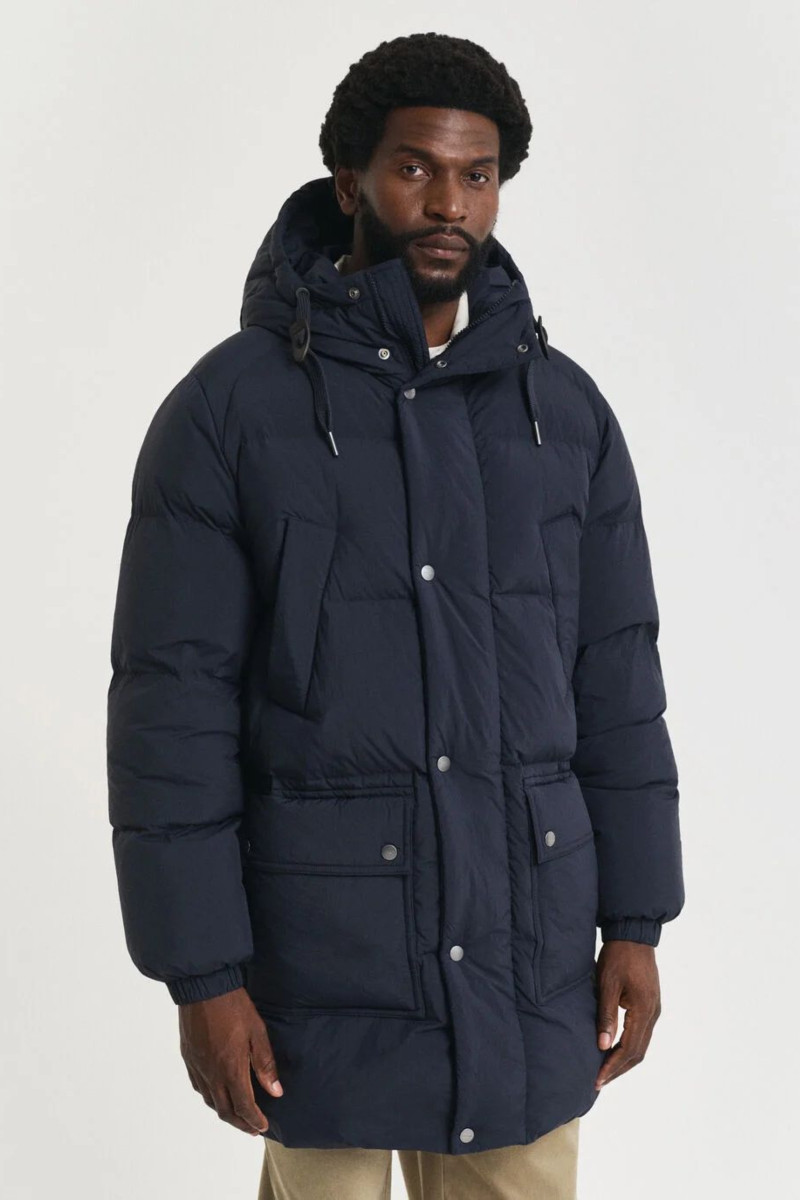 BUNDA GANT DOWN PUFFER PARKA EVENING BLUE