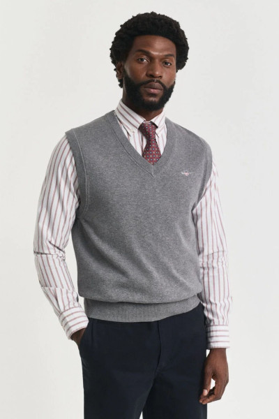 VESTA GANT CLASSIC COTTON VEST - Fotografia č. 1