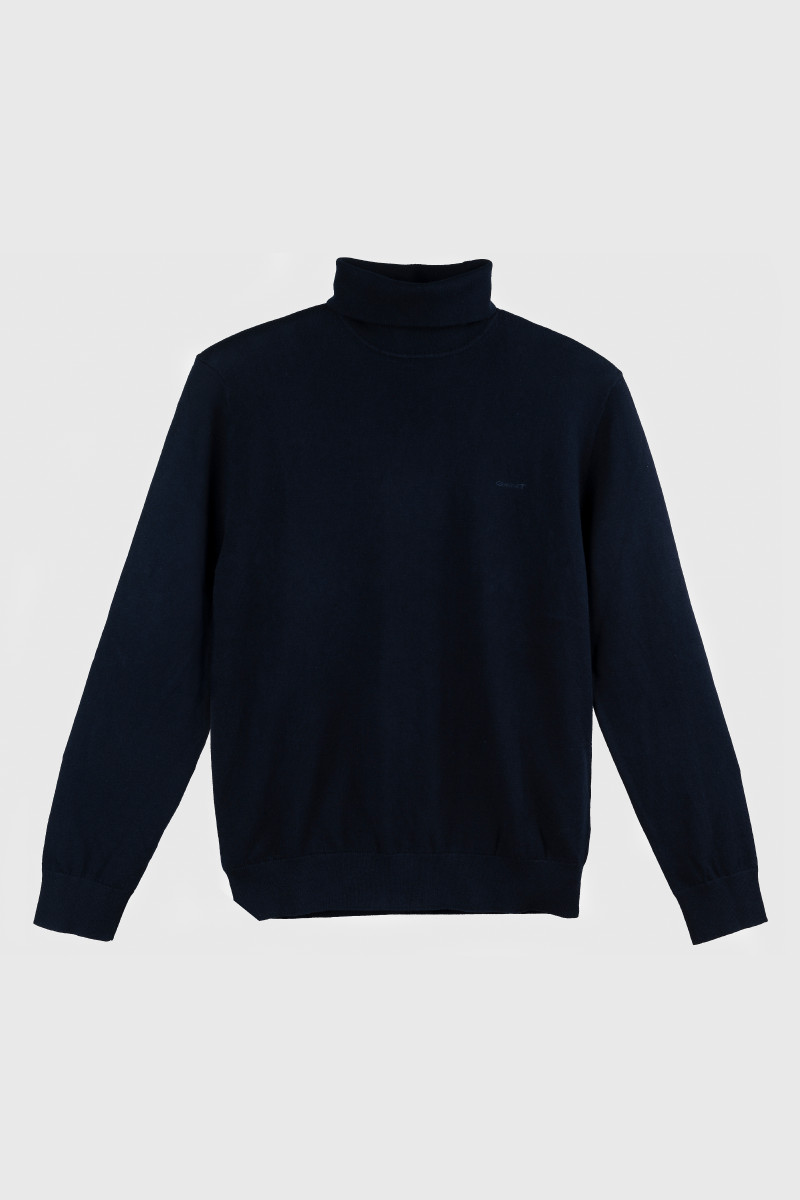 E-shop ROLÁK GANT COTTON CASHMERE TURTLENECK EVENING BLUE