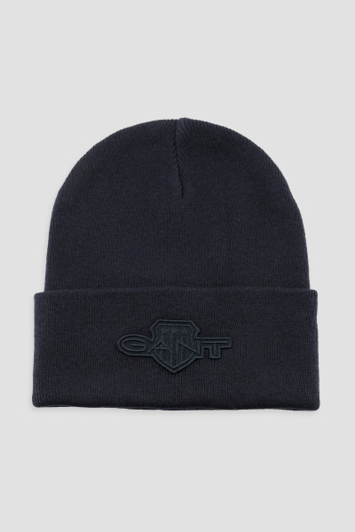 SAPKA GANT TONAL SHIELD BADGE BEANIE - Kép 1