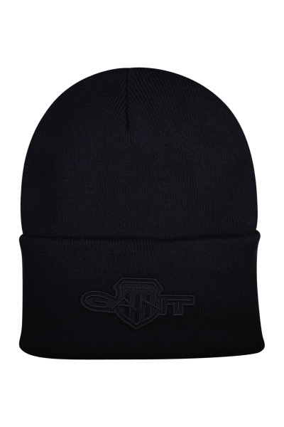 ČEPICE GANT TONAL SHIELD BADGE BEANIE - Fotografie č. 1