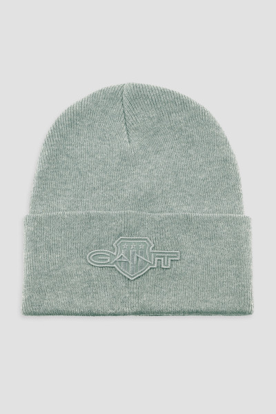 SAPKA GANT TONAL SHIELD BADGE BEANIE - Kép 1