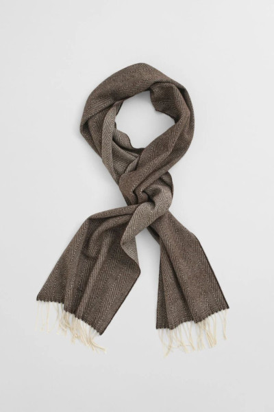 ŠÁL GANT WOOL HERRINGBONE SCARF - Fotografia č. 1