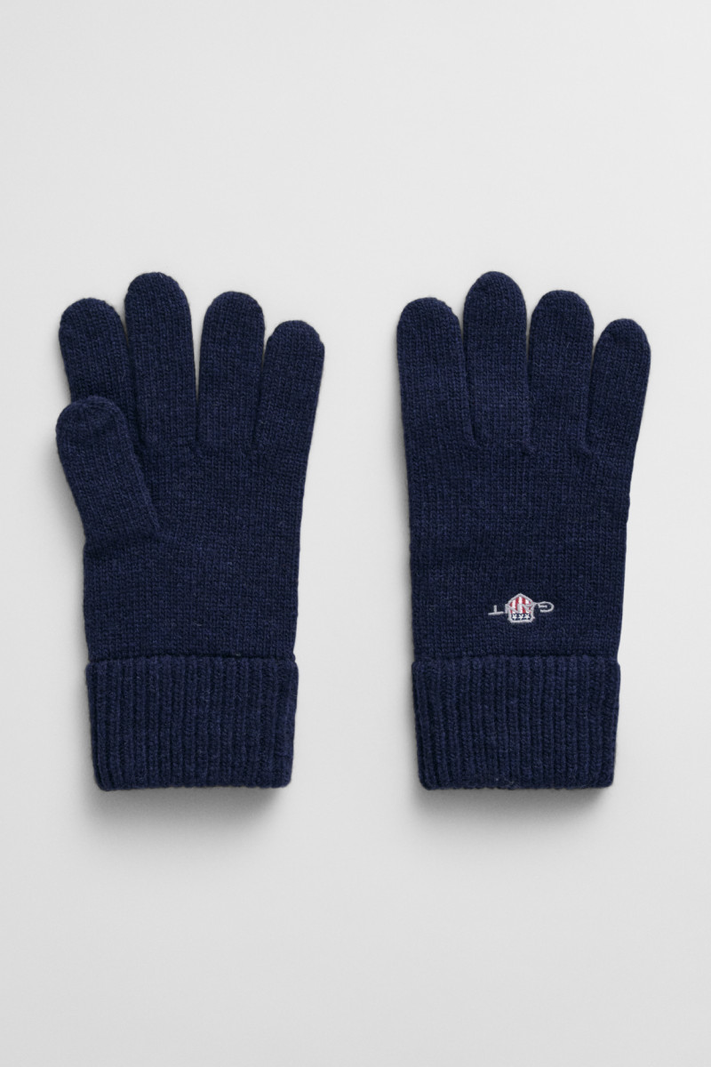RUKAVICE GANT SHIELD WOOL GLOVES MARINE