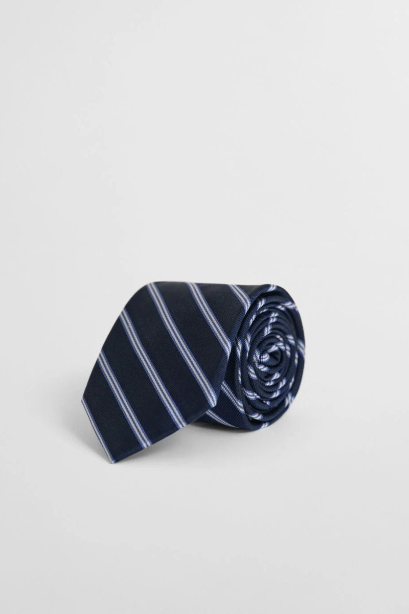 KRAVATA GANT STRIPED TIE MARINE