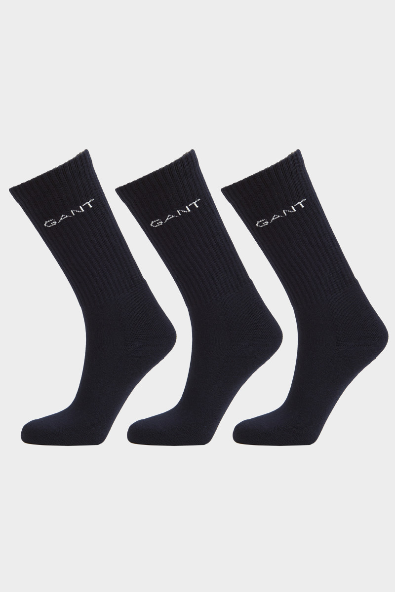E-shop PONOŽKY 3-PACK GANT SPORT SOCKS MARINE