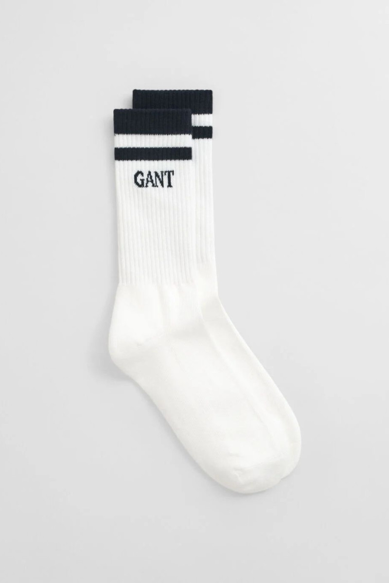 PONOŽKY GANT CONTRAST STRIPE SPORT SOCKS MARINE