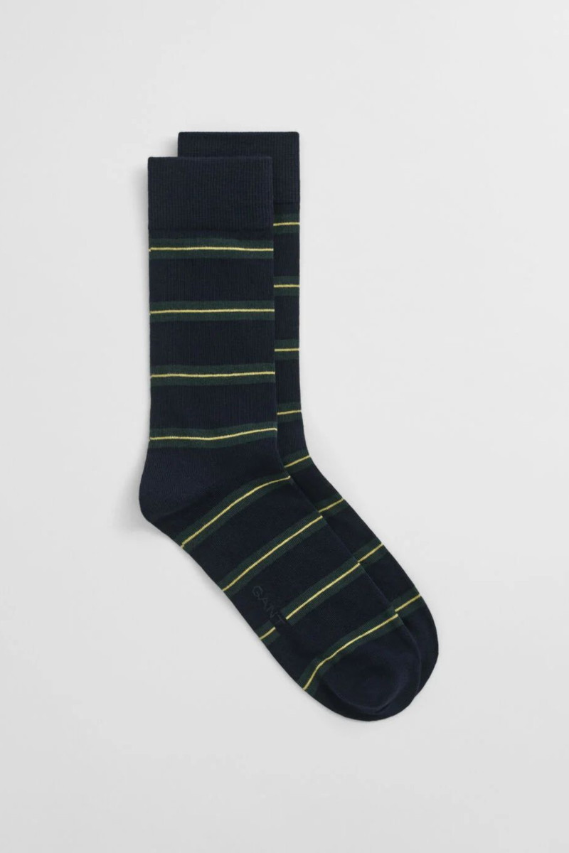 E-shop PONOŽKY GANT COLLEGIATE STRIPED SOCKS MARINE